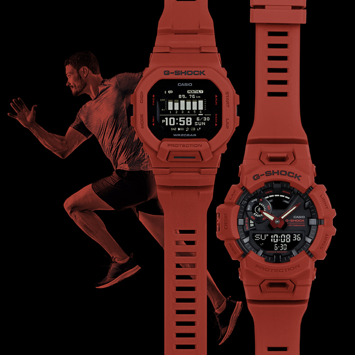 G SHOCK Introduces New Burning Red Series to Enhance Sport